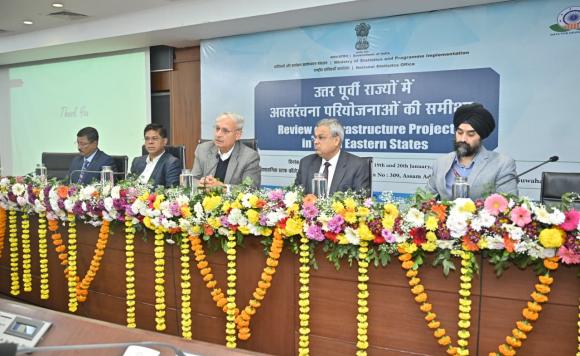 Detailed Review of Programmes and Policies of Central Goverment's flagship and Other Schemes in Assam by Shri Rao Inderjit Singh