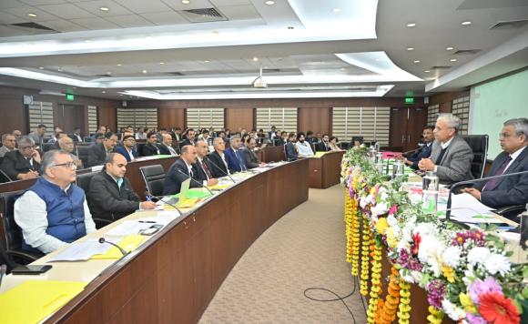 Detailed Review of Programmes and Policies of Central Goverment's flagship and Other Schemes in Assam by Shri Rao Inderjit Singh