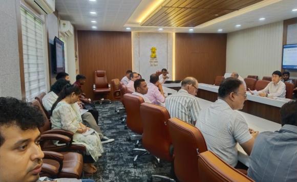 Review of MDoNER Scheme by Joint Secretary, DoNER on 15-07-2025 with Line Department